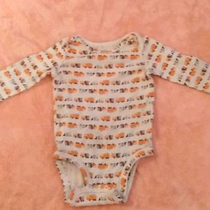 Trucks onesie